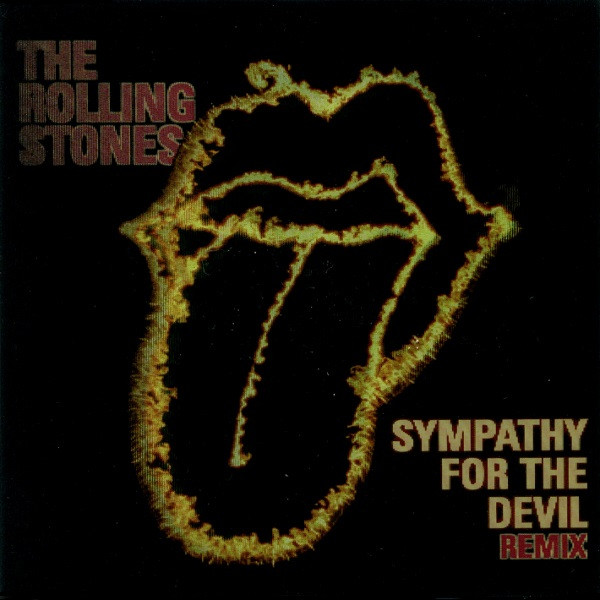 ROLLING STONES - SYMPATHY FOR THE DEVIL REMIX HOLOGRAPHIC COVER